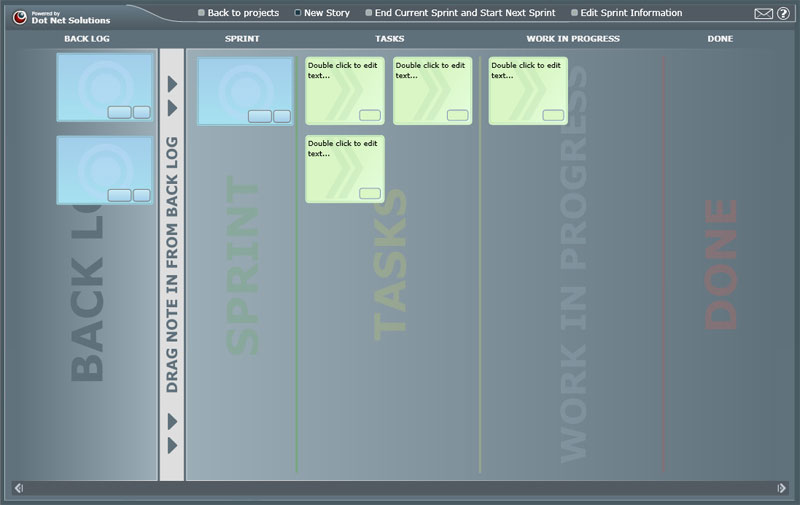 ScrumWall interface